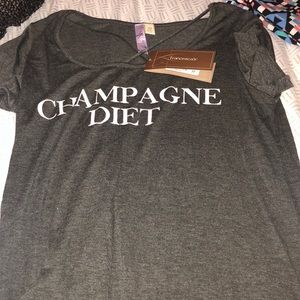 champagne diet shirt!